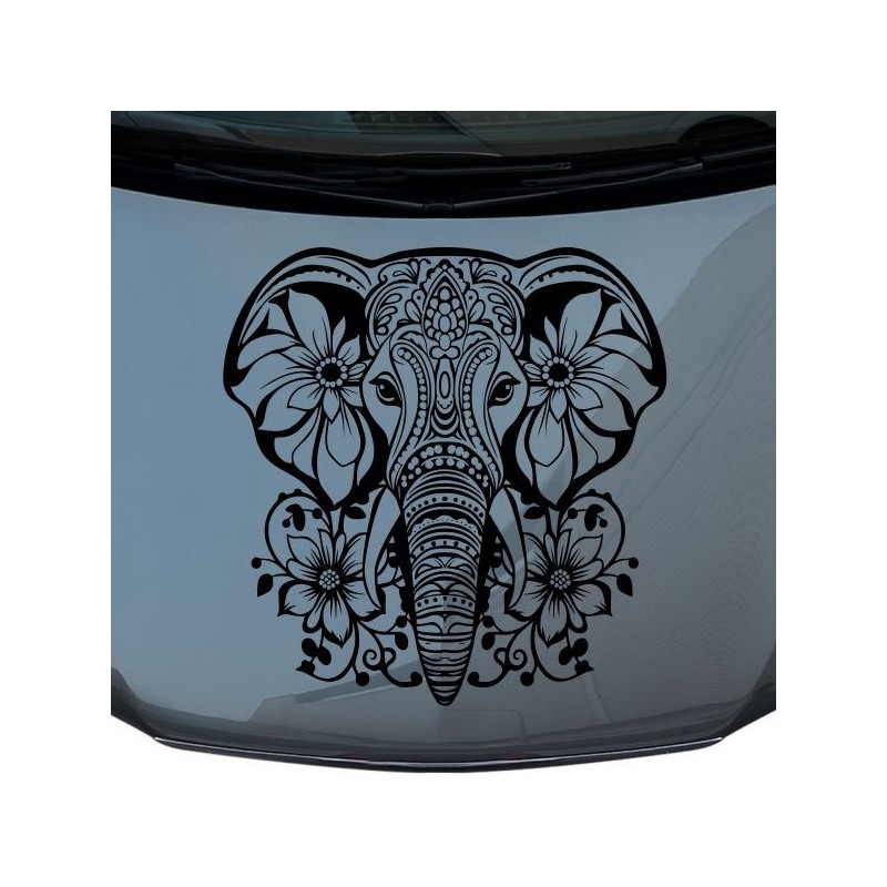 Aufkleber Auto Motorhaube Car Style Tuning Drache Tribal Dekor Rosen Blumen Schmetteringe Tattoo´s Fun Comic Flower Tiere
