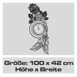 Aufkleber Auto Motorhaube Car Style Tuning Drache Tribal Dekor Rosen Blumen Schmetteringe Tattoo´s Fun Comic Flower Tiere