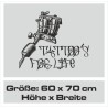 Aufkleber Auto Motorhaube Car Style Tuning Drache Tribal Dekor Rosen Blumen Schmetteringe Tattoo´s Fun Comic Flower Tiere