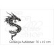 Seitenaufkleber Aufkleber SET Auto Car Style Tattoo Tribal  ASIA Drache Dragon