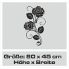 Aufkleber Auto Motorhaube Car Style Tuning Drache Tribal Dekor Rosen Blumen Schmetteringe Tattoo´s Fun Comic Flower Tiere