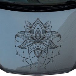 Aufkleber Auto Motorhaube Car Style Tuning Drache Tribal Dekor Rosen Blumen Schmetteringe Tattoo´s Fun Comic Flower Tiere