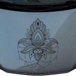 Aufkleber Auto Motorhaube Car Style Tuning Drache Tribal Dekor Rosen Blumen Schmetteringe Tattoo´s Fun Comic Flower Tiere