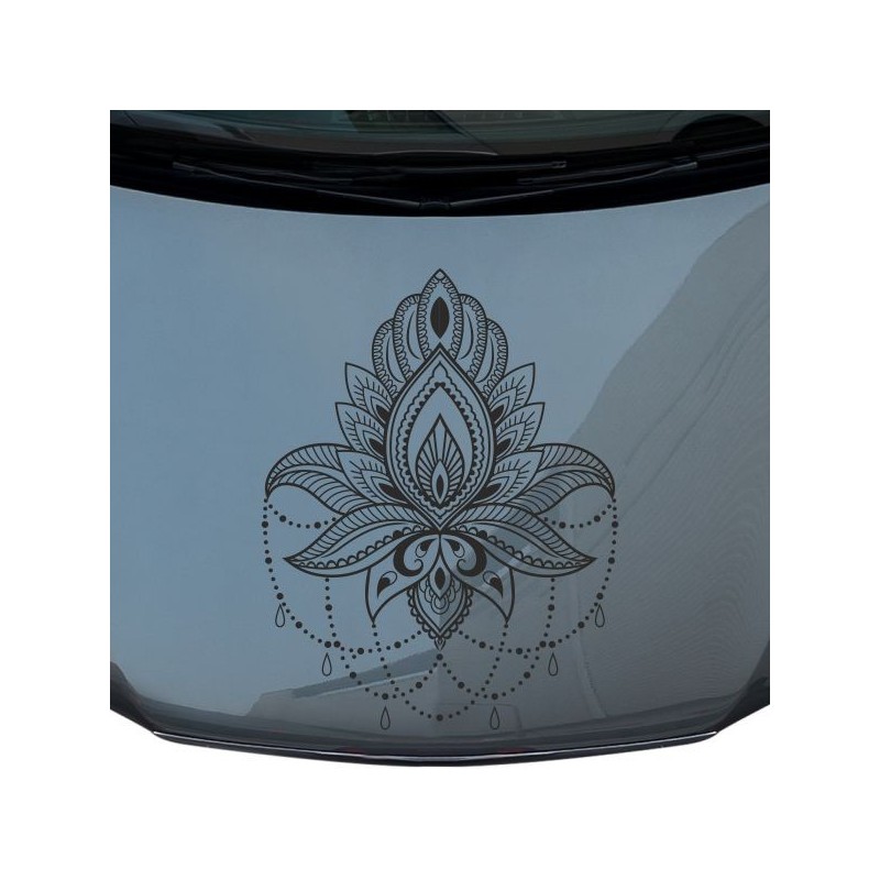 Aufkleber Auto Motorhaube Car Style Tuning Drache Tribal Dekor Rosen Blumen Schmetteringe Tattoo´s Fun Comic Flower Tiere