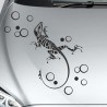Aufkleber Auto Motorhaube Car Style Tuning Drache Tribal Dekor Rosen Blumen Schmetteringe Tattoo´s Fun Comic Flower Tiere