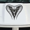 Aufkleber Auto Motorhaube Car Style Tuning Drache Tribal Dekor Rosen Blumen Schmetteringe Tattoo´s Fun Comic Flower Tiere