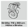 Aufkleber Auto Motorhaube Car Style Tuning Drache Tribal Dekor Rosen Blumen Schmetteringe Tattoo´s Fun Comic Flower Tiere