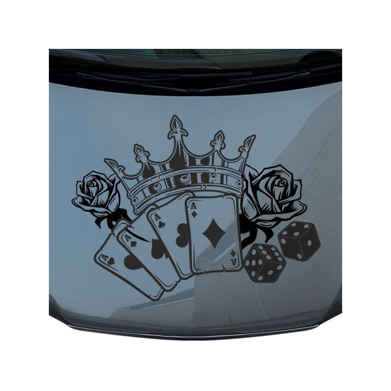 Aufkleber Auto Motorhaube Car Style Tuning Drache Tribal Dekor Rosen Blumen Schmetteringe Tattoo´s Fun Comic Flower Tiere
