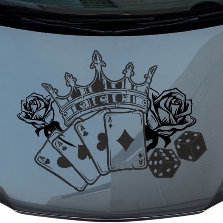 Aufkleber Auto Motorhaube Car Style Tuning Drache Tribal Dekor Rosen Blumen Schmetteringe Tattoo´s Fun Comic Flower Tiere