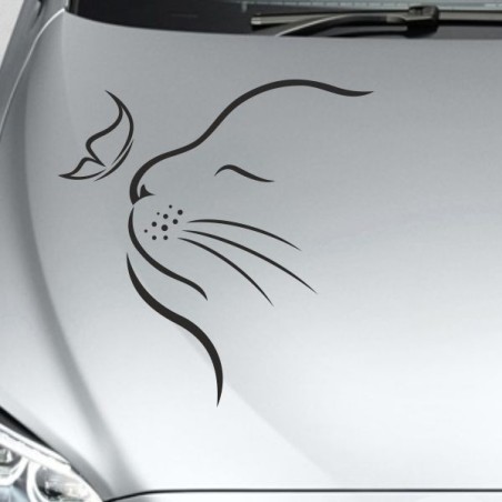 Aufkleber Auto Motorhaube Car Style Tuning Drache Tribal Dekor Rosen Blumen Schmetteringe Tattoo´s Fun Comic Flower Tiere