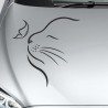 Aufkleber Auto Motorhaube Car Style Tuning Drache Tribal Dekor Rosen Blumen Schmetteringe Tattoo´s Fun Comic Flower Tiere