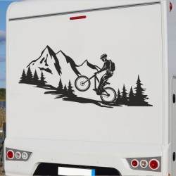 Aufkleber Wohnmobil Wohnwagen Reise Camping Auto Reisemobil Möwe Meer Kompass Globus Strand Palme Urlaub Spruch Familie Zuhause