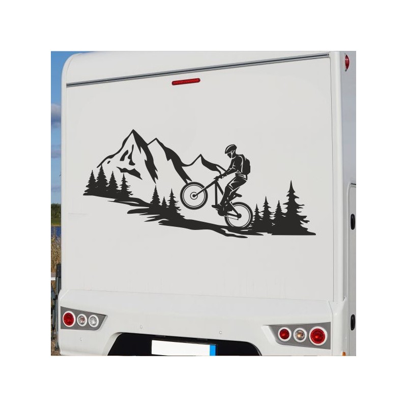 Aufkleber Wohnmobil Wohnwagen Reise Camping Auto Reisemobil Möwe Meer Kompass Globus Strand Palme Urlaub Spruch Familie Zuhause