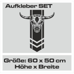 Aufkleber Pick UP Dodge Gelände Offroad Widder RAM Dekor Streifen Amerikanische Flagge Amerika BIG WHEEL Viper Seitenstreifen