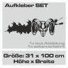 Aufkleber Pick UP Dodge Gelände Offroad Widder RAM Dekor Streifen Amerikanische Flagge Amerika BIG WHEEL Viper Seitenstreifen