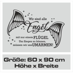 Wandaufkleber Wandtattoo Träume Dreams Traumfänger Feder Teufel Teufelchen Liebe Sex Leidenschaft Schriftzüge Feder Engel