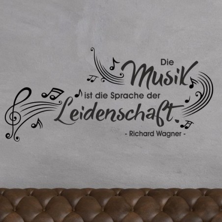 Wandaufkleber Wand Tattoo Aufkleber Musik Sound Rock Gitarre Bass DJ Totenkopf Noten Notenschlüssel Song Swing Pusteblume