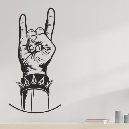 Wandaufkleber Wand Tattoo Aufkleber Musik Sound Rock Gitarre Bass DJ Totenkopf Noten Notenschlüssel Song Swing Pusteblume