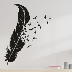 Wandaufkleber Wandtattoo Sprüche Yoga Sugar Skull Bulli Bus Familie Endlosschleife Mandala Buddha Drache Liebe Faultier