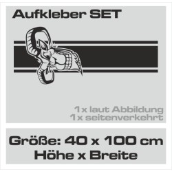 Aufkleber Pick UP Dodge Gelände Offroad Widder RAM Dekor Streifen Amerikanische Flagge Amerika BIG WHEEL Viper Seitenstreifen