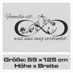 Wandaufkleber Wandtattoo Sprüche Yoga Sugar Skull Bulli Bus Familie Endlosschleife Mandala Buddha Drache Liebe Faultier