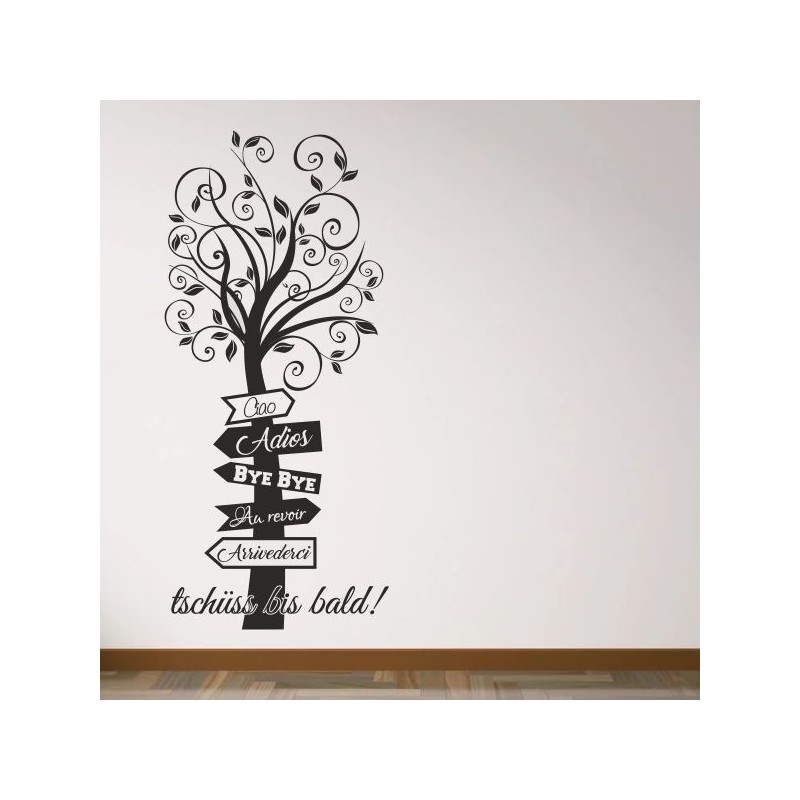 Wandaufkleber Wandtattoo Sprüche Yoga Sugar Skull Bulli Bus Familie Endlosschleife Mandala Buddha Drache Liebe Faultier