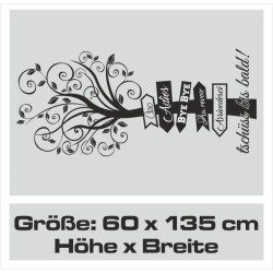 Wandaufkleber Wandtattoo Sprüche Yoga Sugar Skull Bulli Bus Familie Endlosschleife Mandala Buddha Drache Liebe Faultier