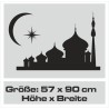 Wandaufkleber Wandtattoo Sprüche Yoga Sugar Skull Bulli Bus Familie Endlosschleife Mandala Buddha Drache Liebe Faultier