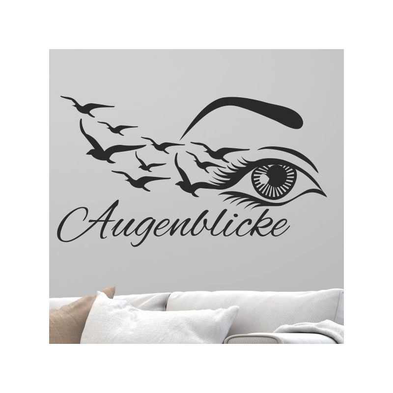 Wandaufkleber Wandtattoo Sprüche Yoga Sugar Skull Bulli Bus Familie Endlosschleife Mandala Buddha Drache Liebe Faultier