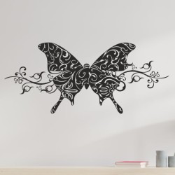 Wandaufkleber Wandtattoo Sprüche Yoga Sugar Skull Bulli Bus Familie Endlosschleife Mandala Buddha Drache Liebe Faultier