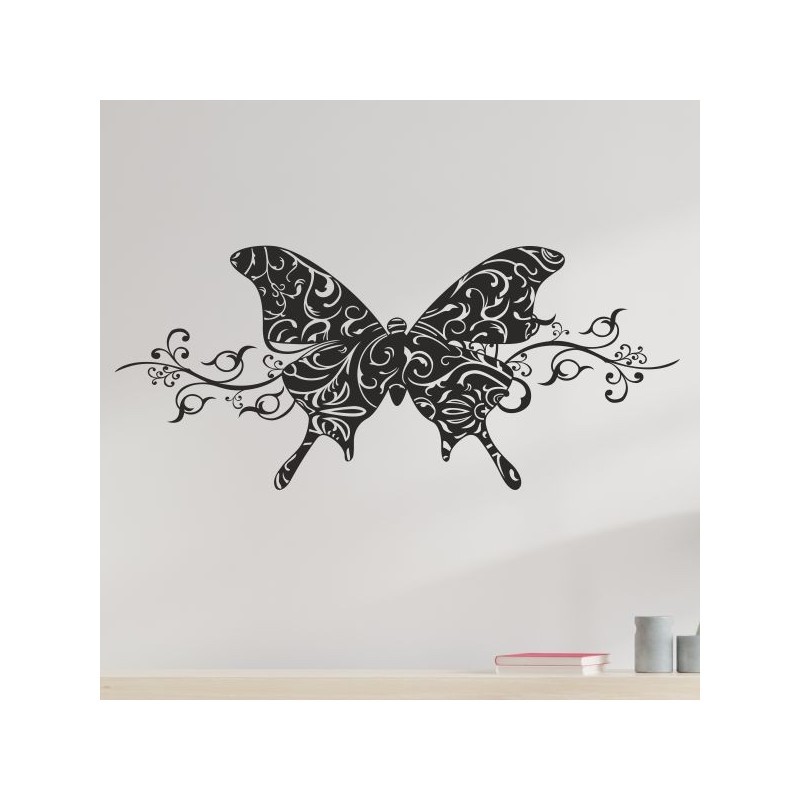 Wandaufkleber Wandtattoo Sprüche Yoga Sugar Skull Bulli Bus Familie Endlosschleife Mandala Buddha Drache Liebe Faultier