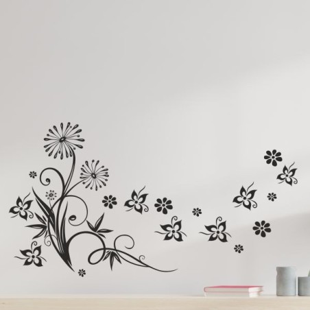 Wandaufkleber Wandtattoo Sprüche Yoga Sugar Skull Bulli Bus Familie Endlosschleife Mandala Buddha Drache Liebe Faultier