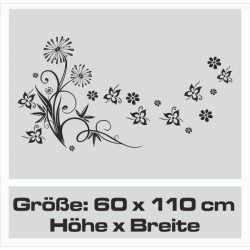 Wandaufkleber Wandtattoo Sprüche Yoga Sugar Skull Bulli Bus Familie Endlosschleife Mandala Buddha Drache Liebe Faultier