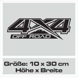Aufkleber Auto Offroad 4x4 Safari Gelände Allrad Landschaft Hirsch Bär Off Road Safari Berge Krokodil extreme Pick Up