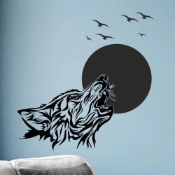 Wandaufkleber Wandtattoo Sprüche Yoga Sugar Skull Bulli Bus Familie Endlosschleife Mandala Buddha Drache Liebe Faultier