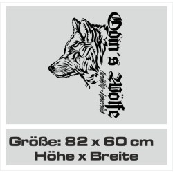Wandaufkleber Wandtattoo Sprüche Yoga Sugar Skull Bulli Bus Familie Endlosschleife Mandala Buddha Drache Liebe Faultier