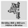 Wandaufkleber Wandtattoo Sprüche Yoga Sugar Skull Bulli Bus Familie Endlosschleife Mandala Buddha Drache Liebe Faultier