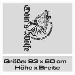 Wandaufkleber Wandtattoo Sprüche Yoga Sugar Skull Bulli Bus Familie Endlosschleife Mandala Buddha Drache Liebe Faultier