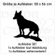 Offroad Motive Aufkleber SET 4x4 Safari Gelände Wolf Hund