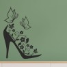 Wandaufkleber Wandtattoo Schuhe Shoe´s Pumps Stiefel Chucks High Heel´s Turnschuhe Sandalen Over-Knee´s Schnürrschuhe Stieflette