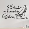 Wandaufkleber Wandtattoo Schuhe Shoe´s Pumps Stiefel Chucks High Heel´s Turnschuhe Sandalen Over-Knee´s Schnürrschuhe Stieflette