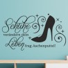 Wandaufkleber Wandtattoo Schuhe Shoe´s Pumps Stiefel Chucks High Heel´s Turnschuhe Sandalen Over-Knee´s Schnürrschuhe Stieflette