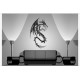 Wohnzimmer Asiatischer Drache Asia Dragon Aufkleber Dekor Wandtattoo Wandaufkleber