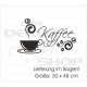 Kaffee Küche Esszimmer Coffee Lounge Tasse Dekor Aufkleber Dekor Wandtattoo Wandaufkleber