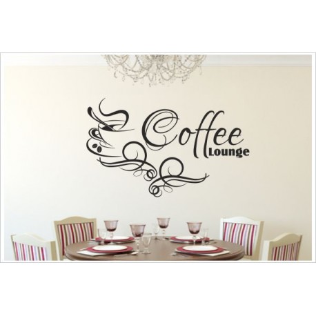 Küche Esszimmer Kaffee Tasse Coffee Lounge Dekor Aufkleber Dekor Wandtattoo Wandaufkleber