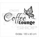 Küche Esszimmer Kaffee Tasse Coffee Lounge Dekor Aufkleber Dekor Wandtattoo Wandaufkleber