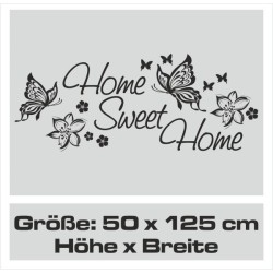 Wandaufkleber Wandtattoo Aufkleber Wand Herzlich Willkommen Schriftzug Tattoo Sprachen Herz Dekor Welcome Zuhause Home Sweet