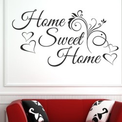Wandaufkleber Wandtattoo Aufkleber Wand Herzlich Willkommen Schriftzug Tattoo Sprachen Herz Dekor Welcome Zuhause Home Sweet