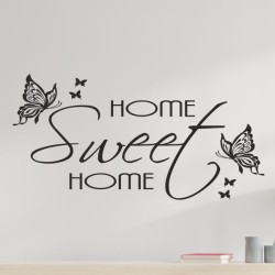 Wandaufkleber Wandtattoo Aufkleber Wand Herzlich Willkommen Schriftzug Tattoo Sprachen Herz Dekor Welcome Zuhause Home Sweet