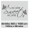 Wandaufkleber Wandtattoo Aufkleber Wand Herzlich Willkommen Schriftzug Tattoo Sprachen Herz Dekor Welcome Zuhause Home Sweet